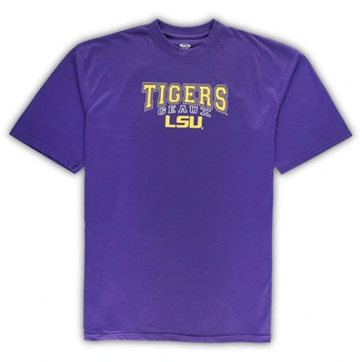 Shop Profile Purple Lsu Tigers Big & Tall 2-pack T-shirt & Flannel Pants Set