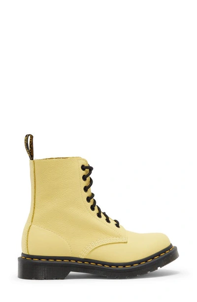 Shop Dr. Martens' 1460 Pascal Boot In Lemon Yellow