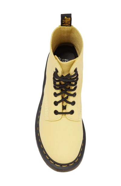 Dr. Martens 1460 Pascal Boot In Lemon Yellow