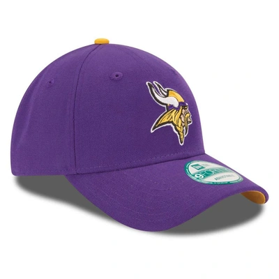 Shop New Era Youth  Purple Minnesota Vikings League 9forty Adjustable Hat