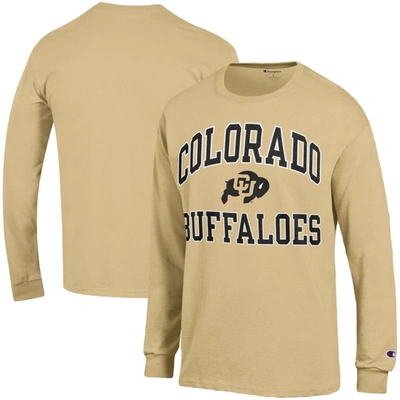 Shop Champion Gold Colorado Buffaloes High Motor Long Sleeve T-shirt