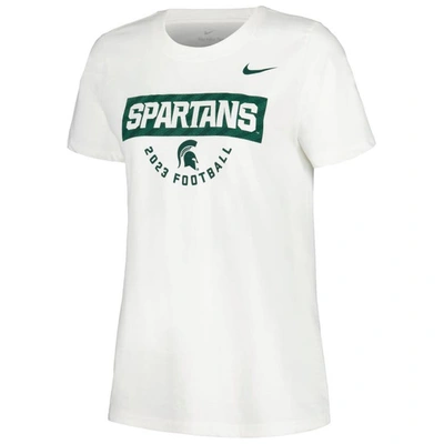Shop Nike White Michigan State Spartans 2023 Fan T-shirt