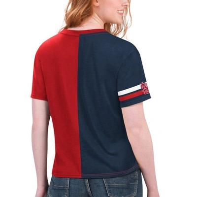 Shop Starter Red/navy St. Louis Cardinals Power Move T-shirt