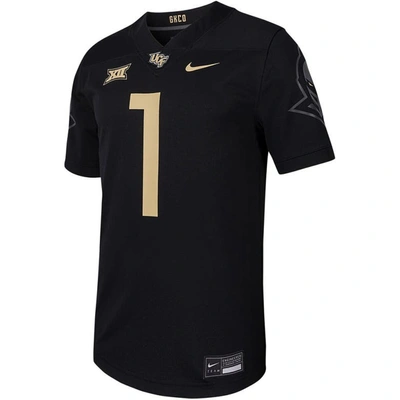 Shop Nike #1 Black Ucf Knights Untouchable Football Replica Jersey