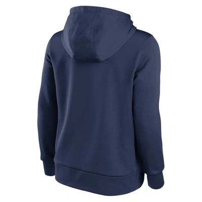 Shop Nike Navy Houston Astros 2023 Postseason Authentic Collection Dugout Fleece Pullover Hoodie