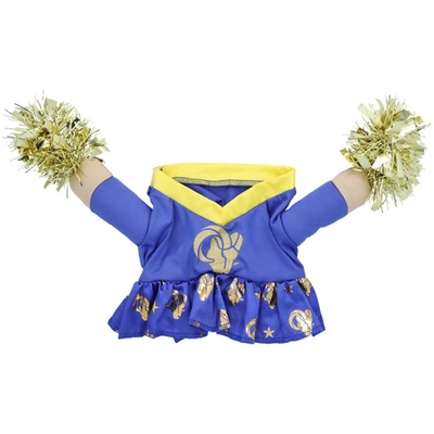Shop Jerry Leigh Los Angeles Rams Cheer Dog Costume In Blue