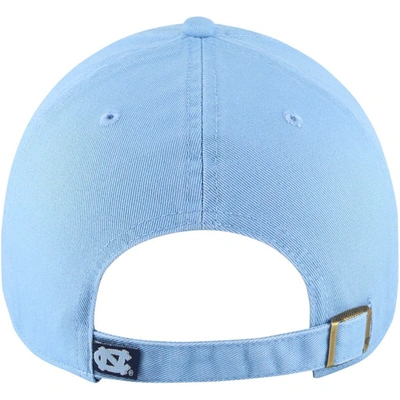 Shop 47 ' Light Blue North Carolina Tar Heels Sidney Clean Up Adjustable Hat