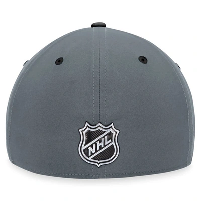 Shop Fanatics Branded  Gray Winnipeg Jets Authentic Pro Home Ice Flex Hat