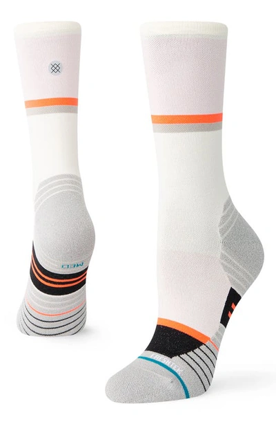Shop Stance Work It Performance Crew Socks In Lilac Ice