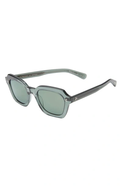 Shop Oliver Peoples Kienna 51mm Square Sunglasses In Green
