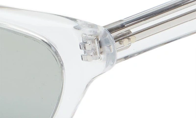 Oliver Peoples 52mm X Khaite 1983c Cat Eye Sunglasses In Crystal