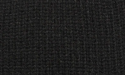 Shop Sweaty Betty Rib Beanie With Faux Fur Pompom In Black