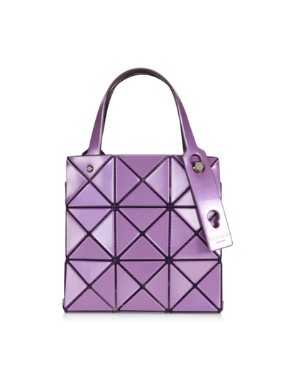 Shop Bao Bao Issey Miyake Women's Color Palette Small Carat Tote In Purple