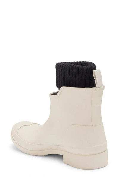 Shop Hunter Indoor/outdoor Chelsea Sock Boot In Cast/ Black