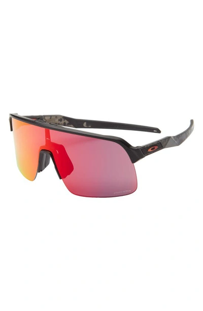 Oakley Sutro Lite Prizm™ Wrap Shield Sunglasses In Black Grey