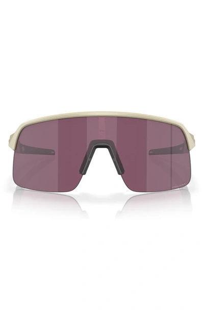 Shop Oakley Sutro Lite Prizm™ Wrap Shield Sunglasses In Sand