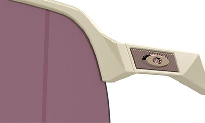 Shop Oakley Sutro Lite Prizm™ Wrap Shield Sunglasses In Sand