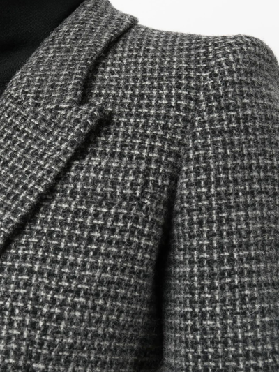 Shop Marant Etoile Grey Virgin Wool Kerstin Blazer In Grigio
