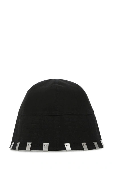 Shop Alyx Man Black Cotton Hat