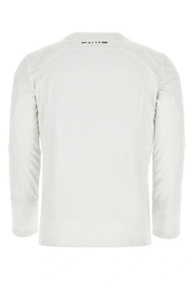 Shop Alyx Man Chalk Tech Fabric T-shirt In White