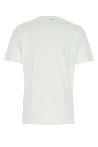 Shop Alyx Man White Cotton T-shirt
