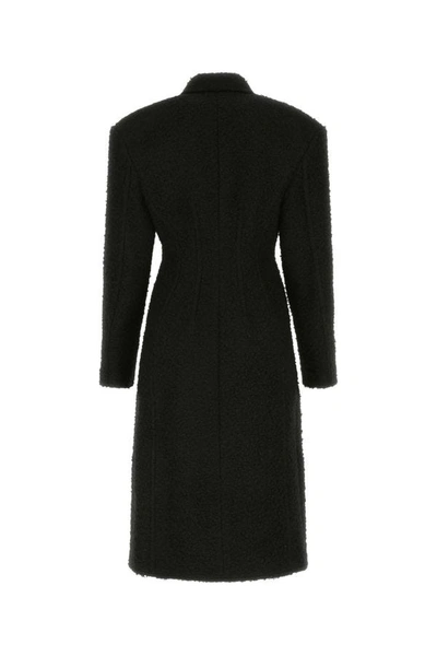 Shop Alyx Woman Black Boucle Coat