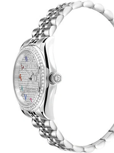 Pre-owned Philipp Plein Pwyaa0723 Street Couture Ladies Watch 34mm 5atm