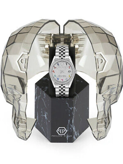 Pre-owned Philipp Plein Pwyaa0723 Street Couture Ladies Watch 34mm 5atm