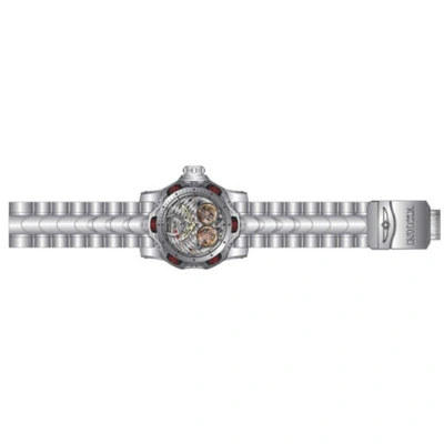 Pre-owned Invicta Men's 35984 Reserve Automatic Multifunction Antique Silver, Silver Dial