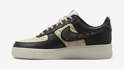 Pre-owned Nike Air Force 1 Low Premium Goods The Sophia Dv2957-001 Us Womens 5-15 In Black