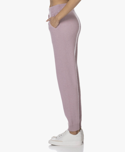 Pre-owned Rag & Bone Pink Cashmere Pierce Lounge Pants Size:s/xs