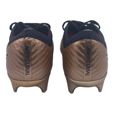 Pre-owned Nike Zoom Mercurial Vapor 15 Elite Fg Copper Soccer Dr5934-810 - Men's Size 9 In Gold
