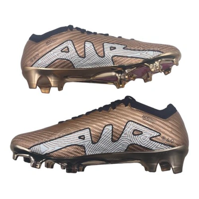 Pre-owned Nike Zoom Mercurial Vapor 15 Elite Fg Copper Soccer Dr5934-810 - Men's Size 9 In Gold