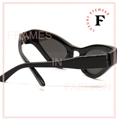 Pre-owned Balenciaga Extreme Line Cat 0176 Black Unisex Logo Mask Sunglasses Bb0176s 001 In Gray