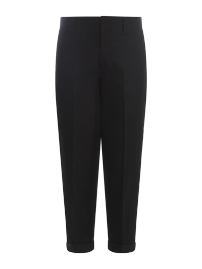Shop Golden Goose Chino Trousers  In Nero