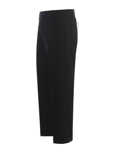Shop Golden Goose Chino Trousers  In Nero