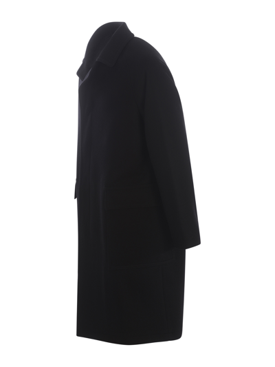 Shop Tagliatore Coat  In Nero