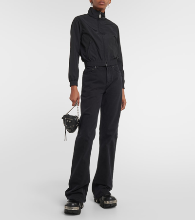 Balenciaga Bulldozer Leather Lace-up Platform Boots In Black