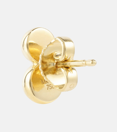 Melissa Kaye Audrey Small 18kt Gold Earrings With Diamonds In Gold