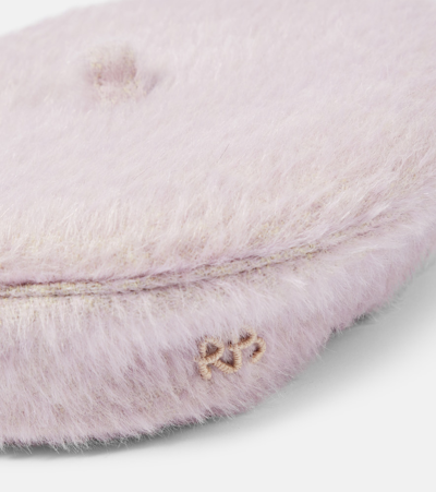 Shop Ruslan Baginskiy Logo Wool-blend Beret In Pink