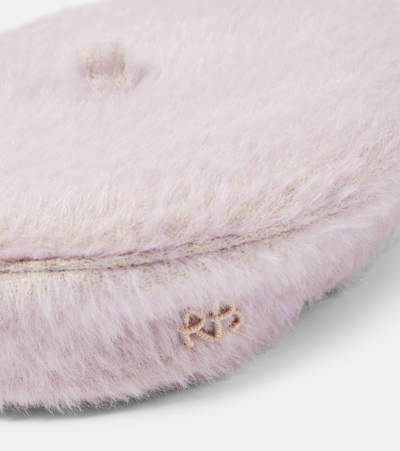 Ruslan Baginskiy Logo Wool-blend Beret In Pink
