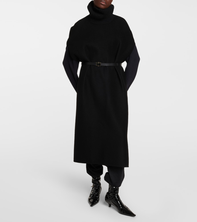 Shop The Row Anei Cashmere Coat In Black