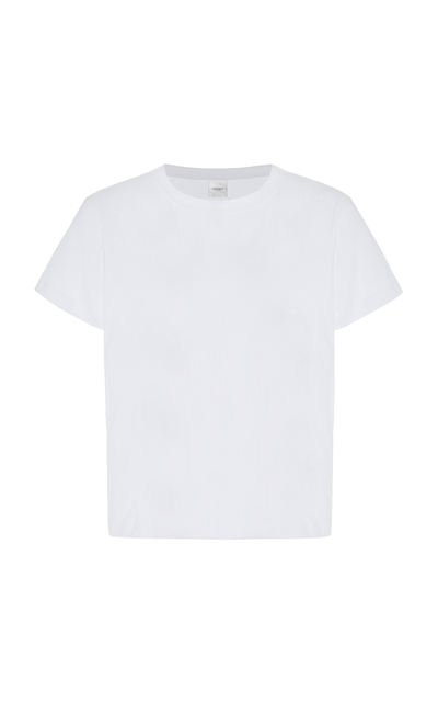 Shop Leset The Margo Cotton T-shirt In White