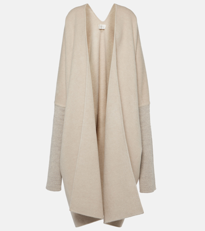 Shop The Row Febor Cashmere Coat In White