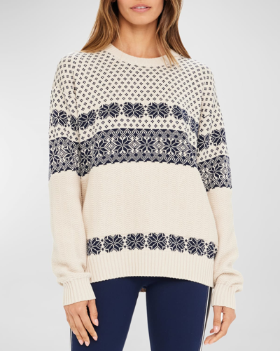 Shop The Upside Aspen Boo Knit Sweater In Novelty