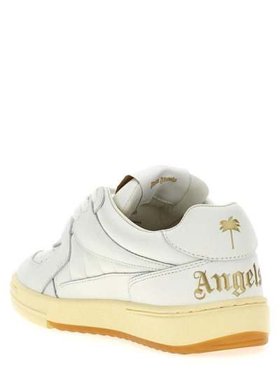 Shop Palm Angels 'palm University' Sneakers In White