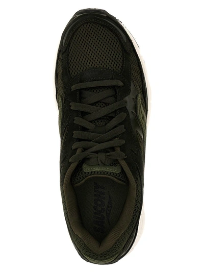 Shop Saucony 'progrid Omni 9' Sneakers In Green