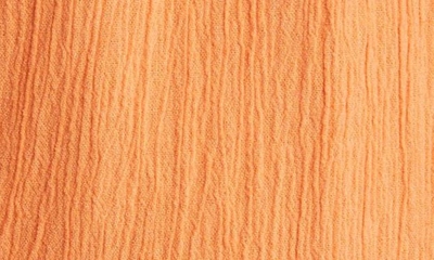 Shop Asos Design Cutout Halter Cover-up Dress In Orange