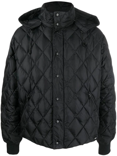 Shop Aspesi Magenta Fndtl Bomber Jacket Clothing In Black