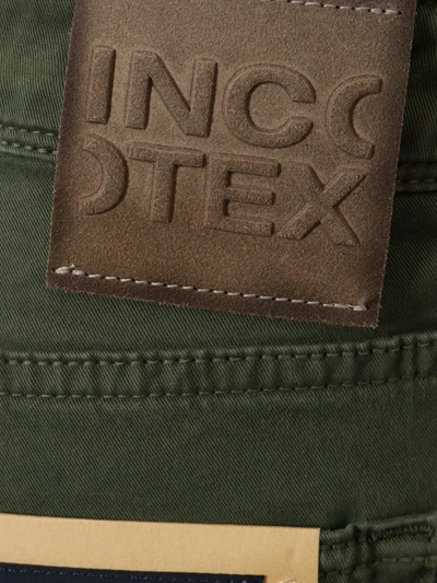 Shop Incotex Trouser In Green
